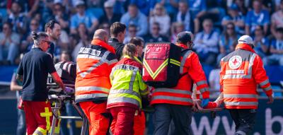 Schuss an den Kehlkopf – Union-Verteidiger minutenlang behandelt