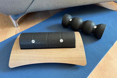 Auf die Rolle, fertig, los! Der Max Fitness Faszientrainer im stern-Check