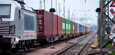 Der Wachstumsmotor des Hafens ist die Bahn