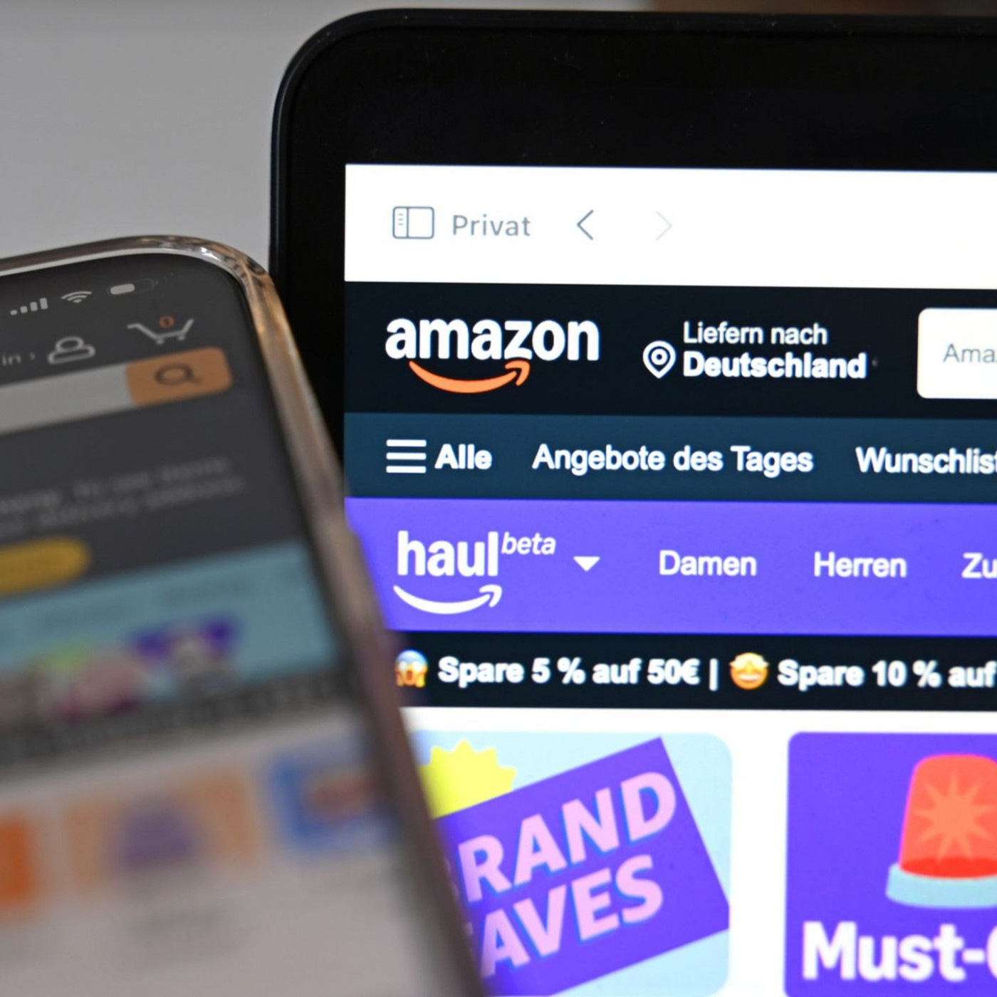 Amazon startet Schnäppchenportal Haul auch in Deutschland