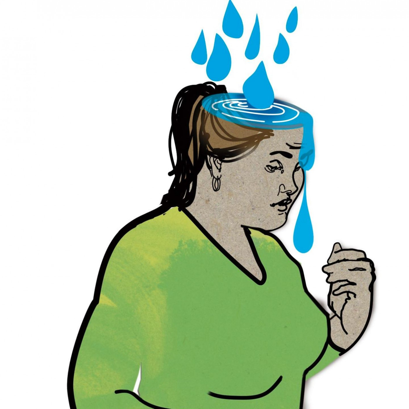 Depressionen schüren das Gefühl zu versagen – doch diese Frau hat ein anderes Problem