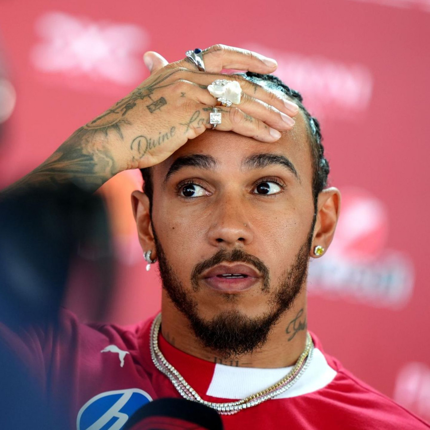 "Das ist furchtbar": Ferrari-Pilot Hamilton überfährt Murmeltier