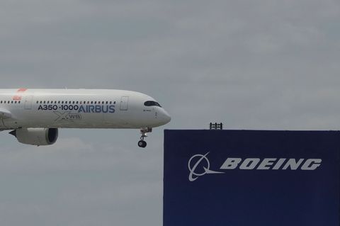 Airbus sammelt bei Messe Aufträge ein - Boeing geht leer aus