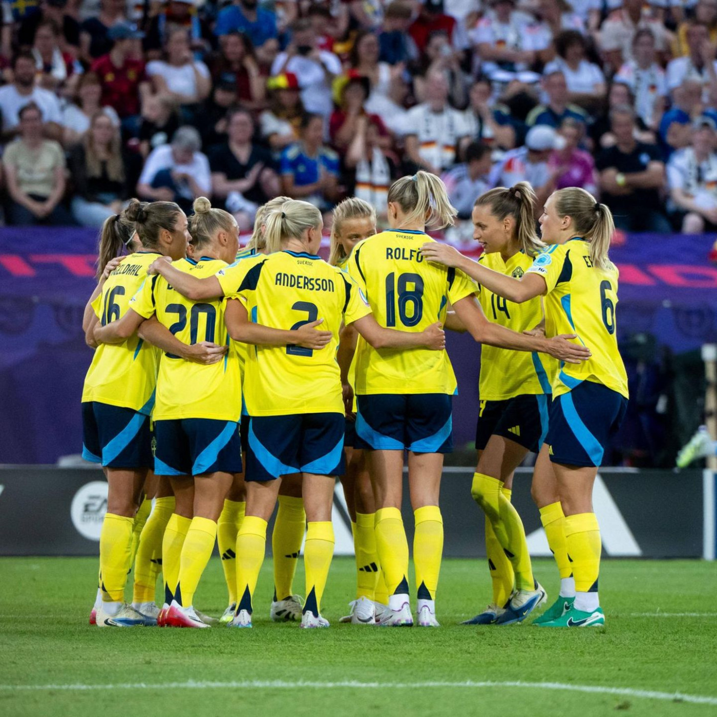 Schweden gewinnt mit 4:1 gegen das deutsche Team