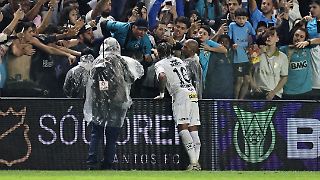 Neymar jubelt über Tor, das keins war - und gerät mit Fan heftig aneinander