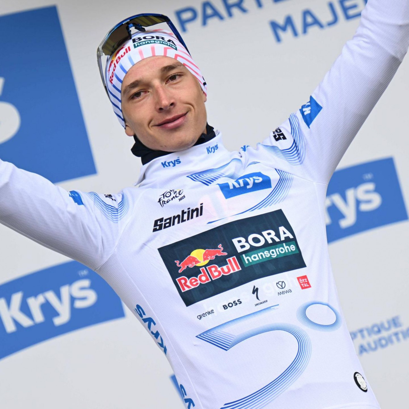 Florian Lipowitz schafft es bei der Tour de France aufs Treppchen