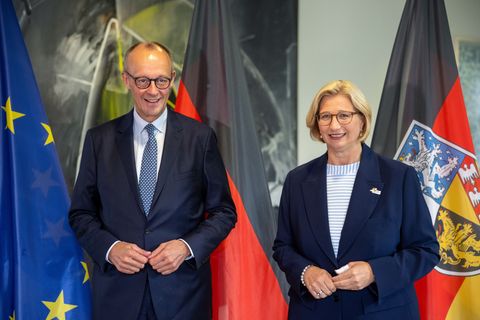 Merz: "Tun alles, um Stahlindustrie zu erhalten"