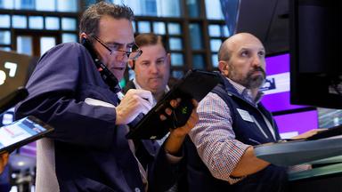 Wall Street gibt Tech-Gewinne wieder ab