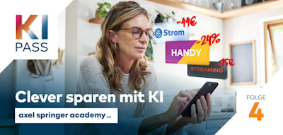Strom, Handy, Streaming – sparen Sie mit KI bares Geld bei Verträgen