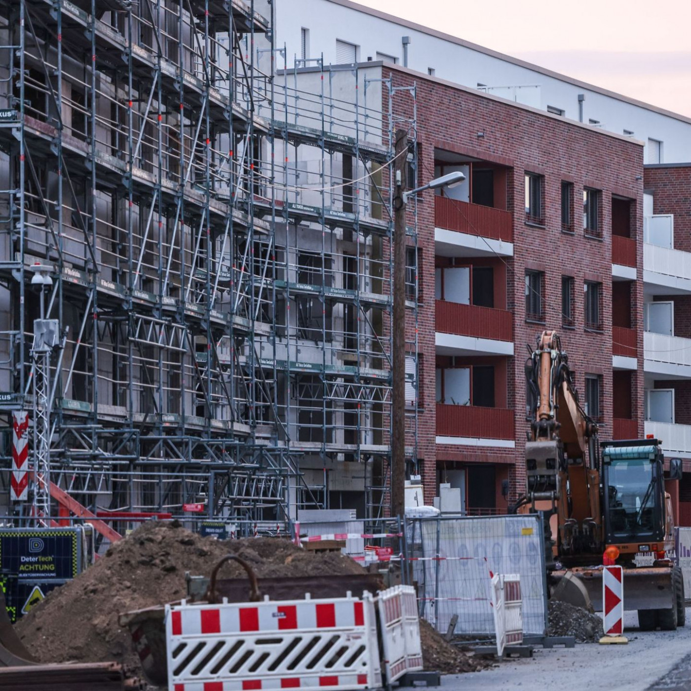 Mehr Baugenehmigungen nur bei Einfamilienhäusern