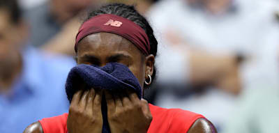 Mitten im Spiel weint Coco Gauff hemmungslos
