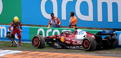 Hamilton fliegt in die Bande, Leclerc abgeräumt – Ferrari-Fiasko in Zandvoort