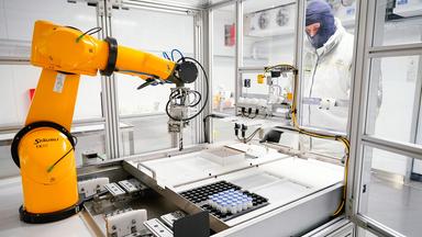 Exporte gesunken - Produktion zieht an