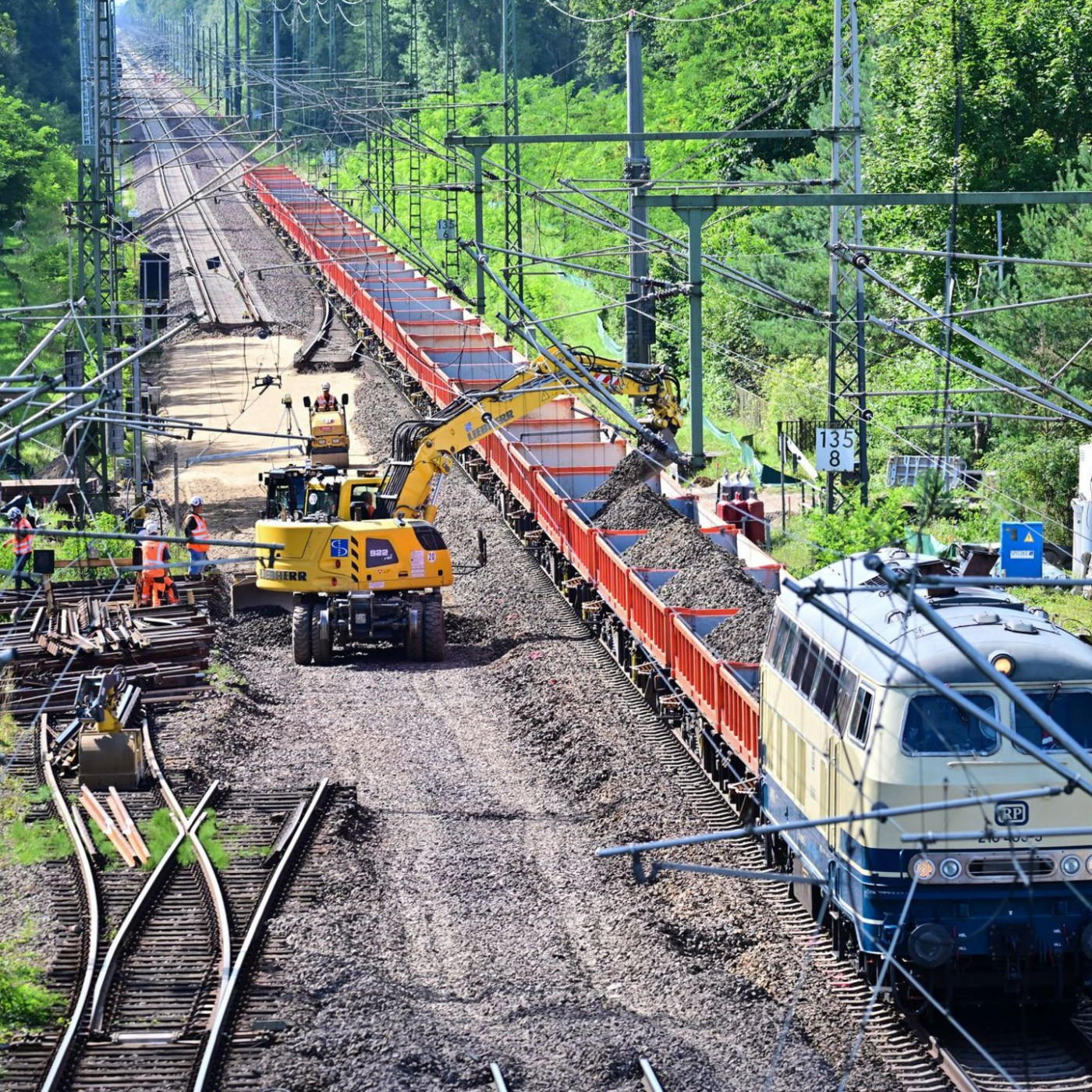 Bahn und Bund beschließen Reihenfolge bei Korridor-Sanierung