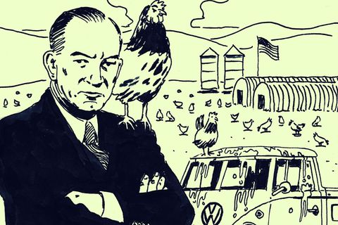 Wie Europa und die USA einen Handelskrieg entfachten – wegen Hühnchen