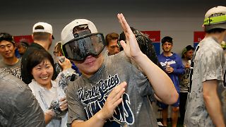 Japan dreht nach Triumph der Los Angeles Dodgers frei