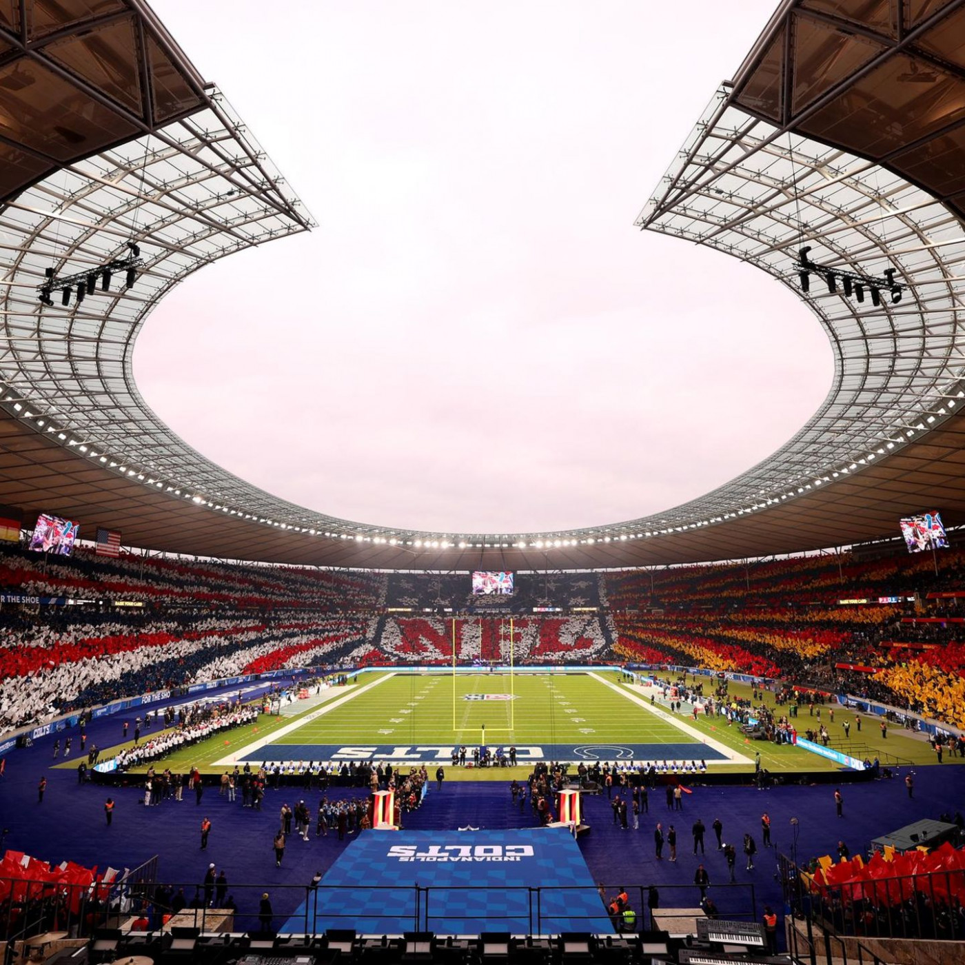 NFL macht Berlin zu Little America – nur die Fans halten nicht ganz mit