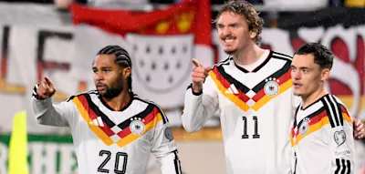 Nach einer schwachen ersten Halbzeit beruhigt Woltemade die Nerven der Deutschen