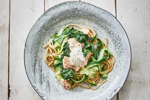 Wer gesund isst, darf auch Nudeln essen