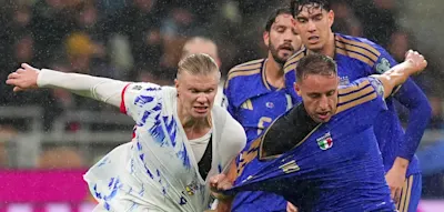 Italien erlebt Debakel gegen Haaland – und muss in den Play-offs um die WM zittern