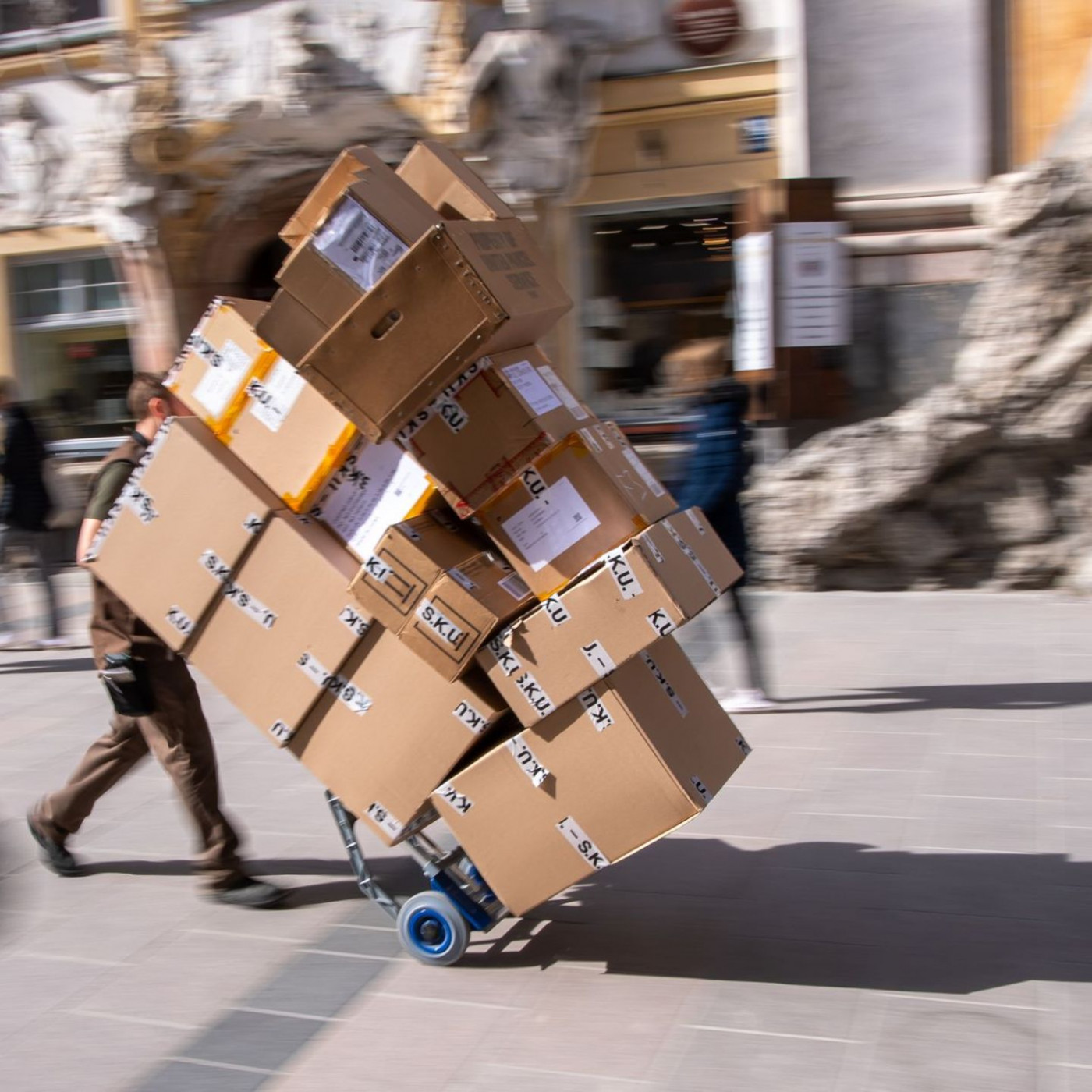 Unter Deutschlands Paketboten ist die Stimmung schlecht