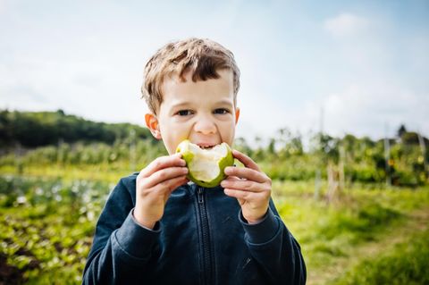 "Die Ernährung von Kindern sollte bunt wie ein Regenbogen sein"