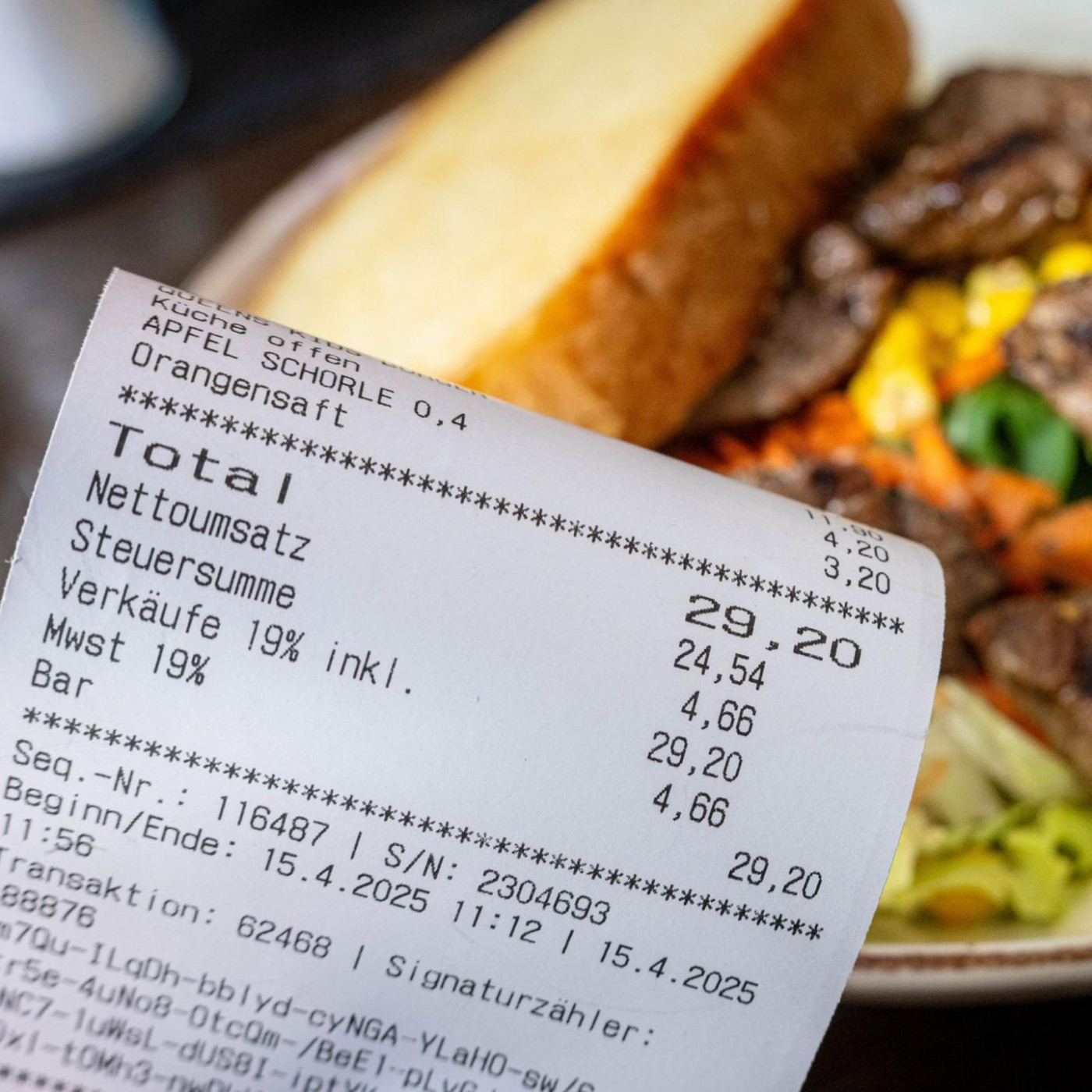 Warum die Mehrwertsteuersenkung wohl keinen Restaurantgast erreicht