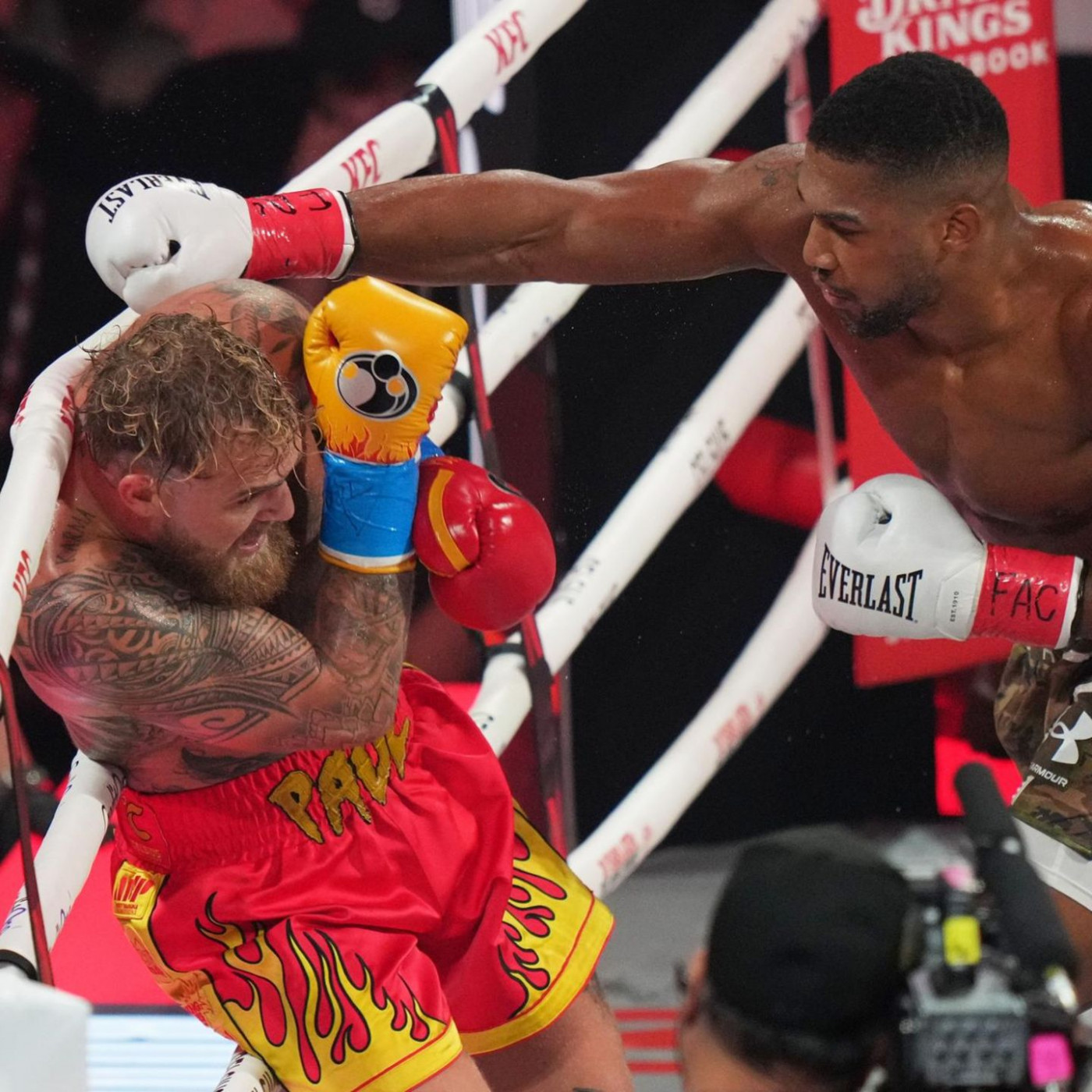Kieferbruch und K.o. &ndash; Highlights von Anthony Joshua vs. Jake Paul