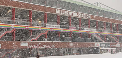 Schnee-Chaos &ndash; Zweites Bundesliga-Spiel abgesagt