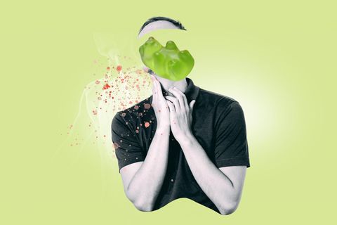 Als ob ein Gummib&auml;rchen im Hals feststeckt