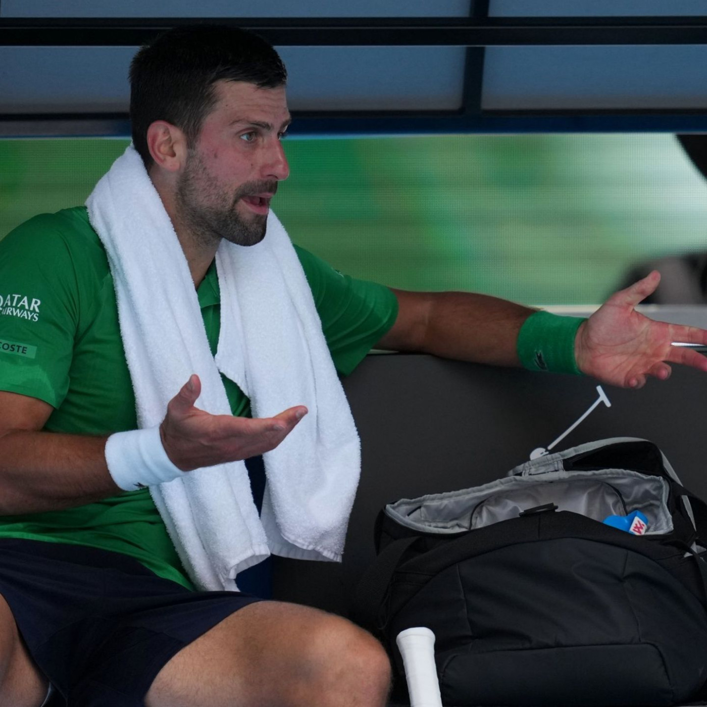 Verletzung von Musetti rettet Djokovic in Melbourne