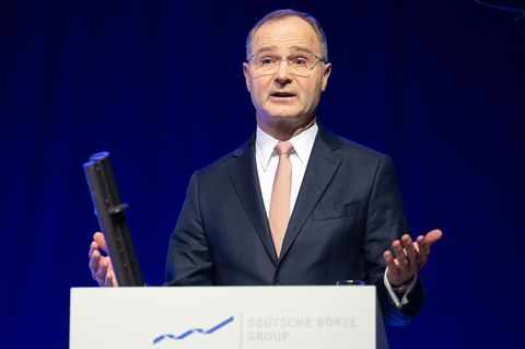 Deutsche B&ouml;rse nach Rekordgewinn mit neuem Milliardendeal