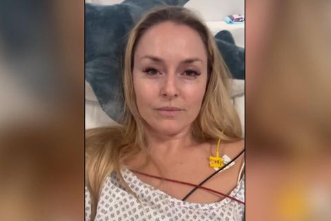 Lindsey Vonn meldet sich aus dem Krankenhaus