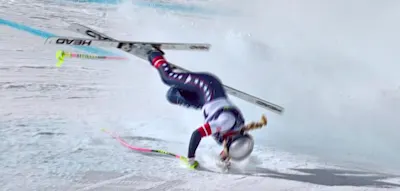 &bdquo;Das ist das Risiko, wenn man seine Tr&auml;ume verfolgt&ldquo;, schreibt Vonn &uuml;ber ihren Sturz