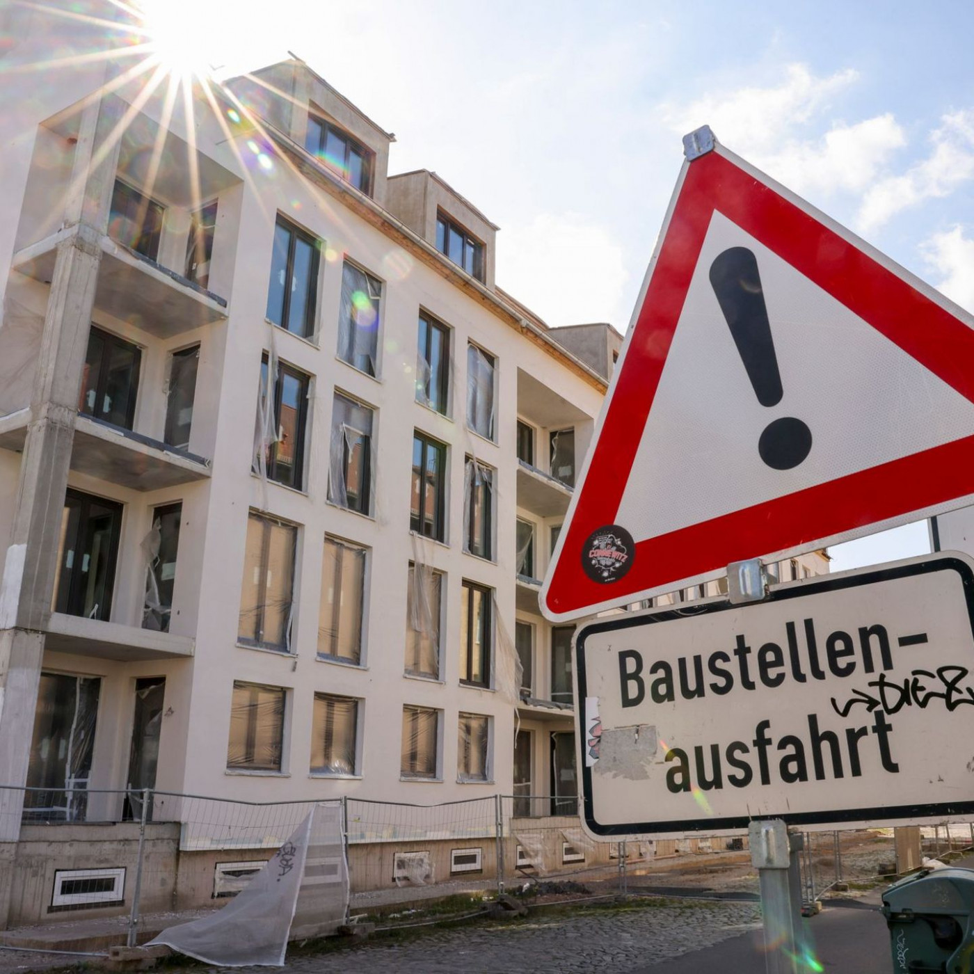 Hoffnung im Wohnungsbau: Mehr Baugenehmigungen