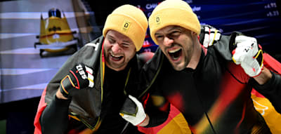 Gold, Silber, Bronze &ndash; Deutschland holt den kompletten Medaillen-Satz im Zweierbob