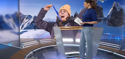 Immerhin gab es in der ARD &bdquo;Esthers Fu&szlig;kino&ldquo; zu bestaunen