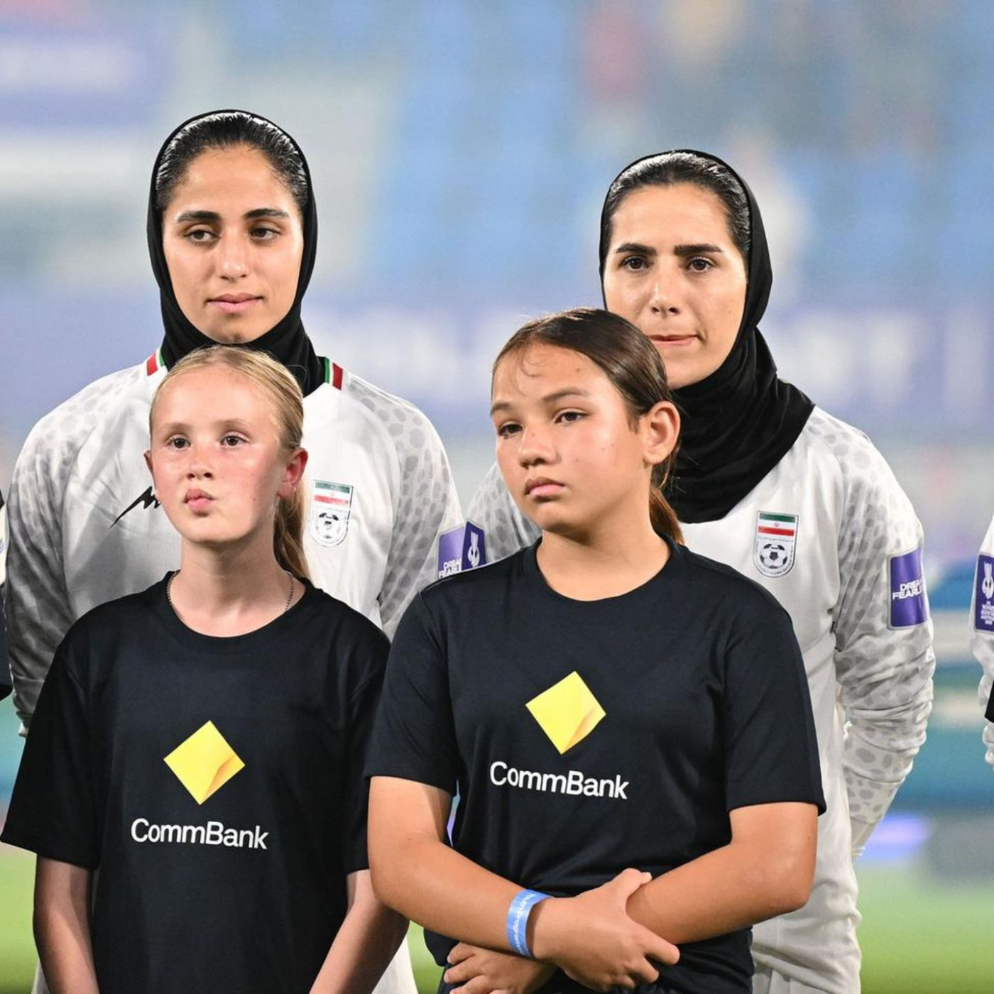 Irans Fu&szlig;ballerinnen boykottieren eigene Hymne beim Asien-Cup