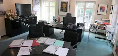 Daums Witwe gew&auml;hrt Einblick in das verlassene B&uuml;ro des Meistertrainers