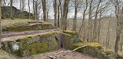 &bdquo;Sehr, sehr kurioser Fall&ldquo; &ndash; Mann gr&auml;bt ohne Erlaubnis Reste von Burg aus