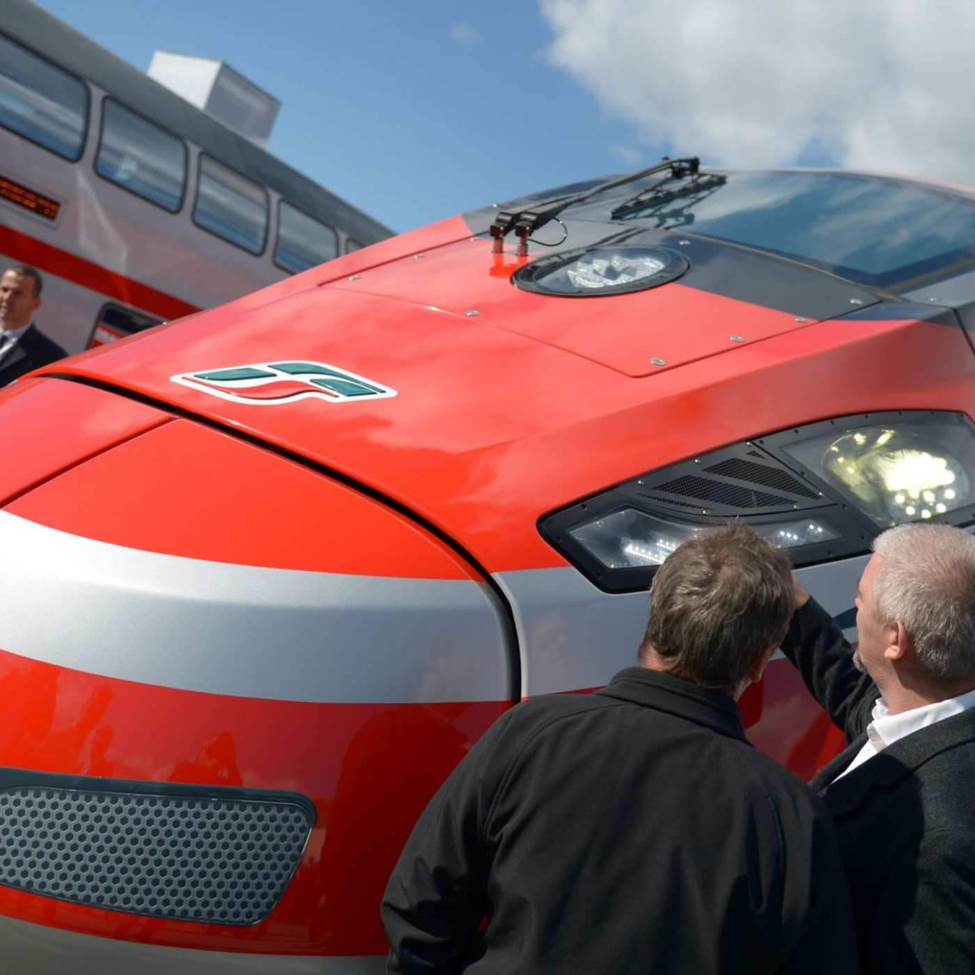 Italienischer Schnellzug f&uuml;r Tests in Deutschland unterwegs