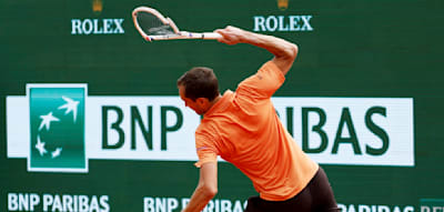 0:6, 0:6! Sechsmal hintereinander zertr&uuml;mmert der russische Tennis-Star seinen Schl&auml;ger