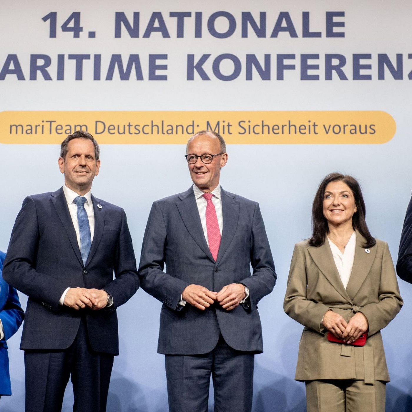Merz fordert Tempo bei maritimer Sicherheit