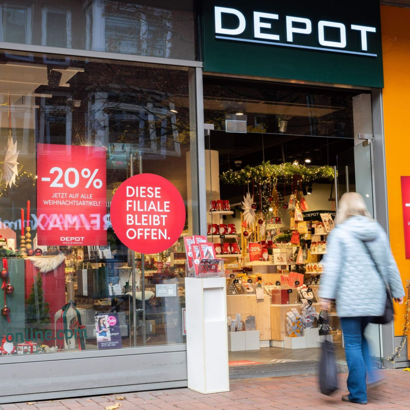 Depot stellt erneut Insolvenzantrag - Schlie&szlig;ungen drohen