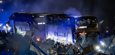 Argentinier in der Heimat angekommen &ndash; Messi fehlt bei Empfang