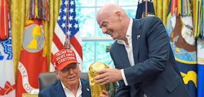 Infantino bettelt offensichtlich im Wei&szlig;en Haus nach Unterst&uuml;tzung