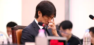 Razzia in S&uuml;dkorea &ndash; Hat sich der Nationaltrainer ins Amt geschummelt?