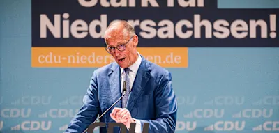 &bdquo;Deutschland muss Industrieland bleiben&ldquo;&nbsp;&ndash; inmitten des VW-Umbaus spricht Merz eine Warnung aus
