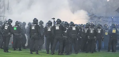 Nach Mannheimer Krawallen wird gegen einen Polizisten ermittelt
