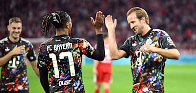 FC Bayern gegen Union mit Sch&uuml;tzenfest zum Wiesn-Start
